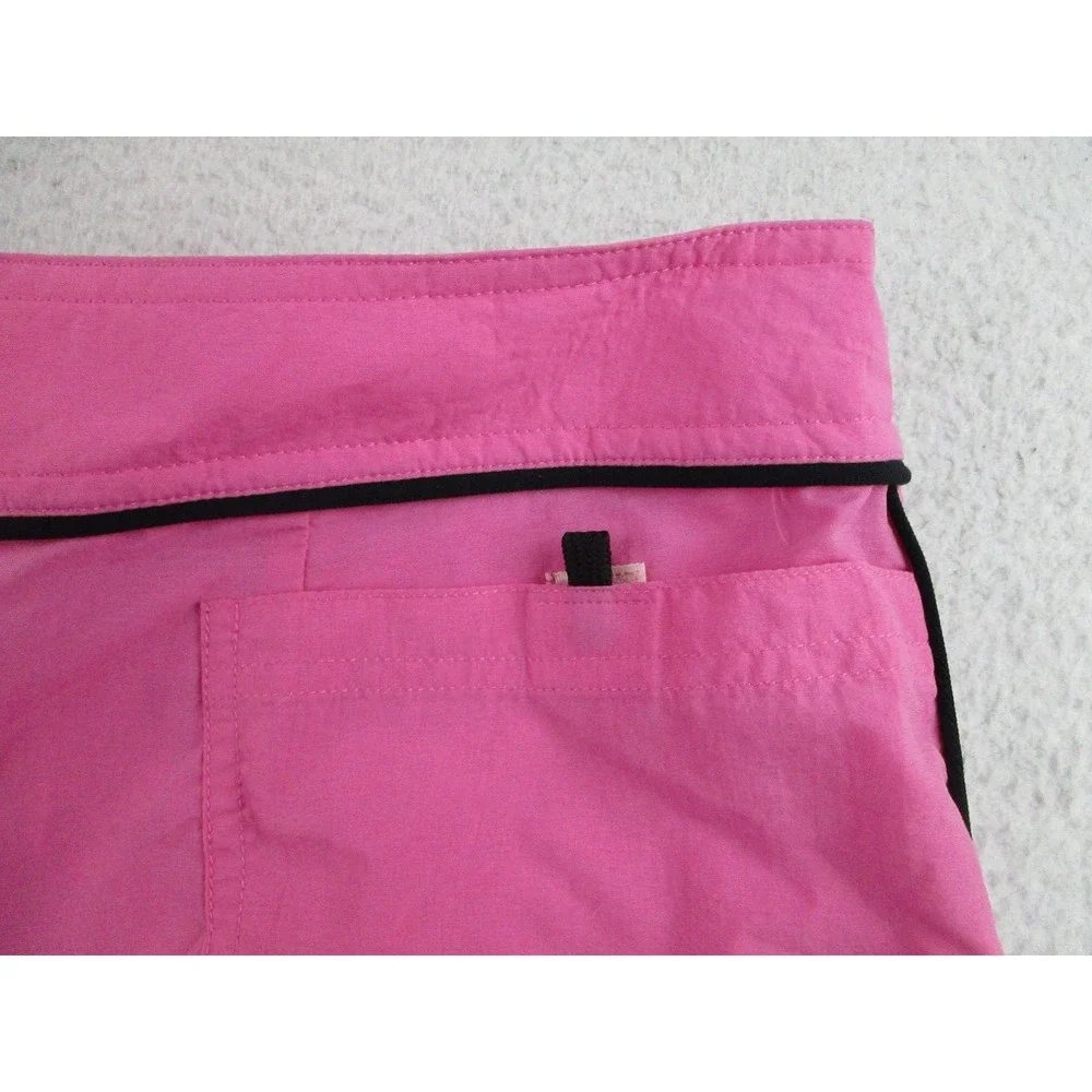 NWT Ralph Lauren Shorts Mens Large‎ Pink Black Swim Trunks Board Nylon New Beach